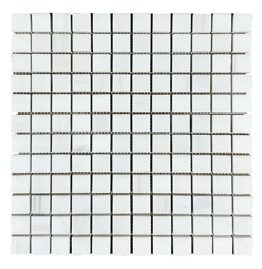 Bianco Dolomite 1" x 1" Square Mosaic