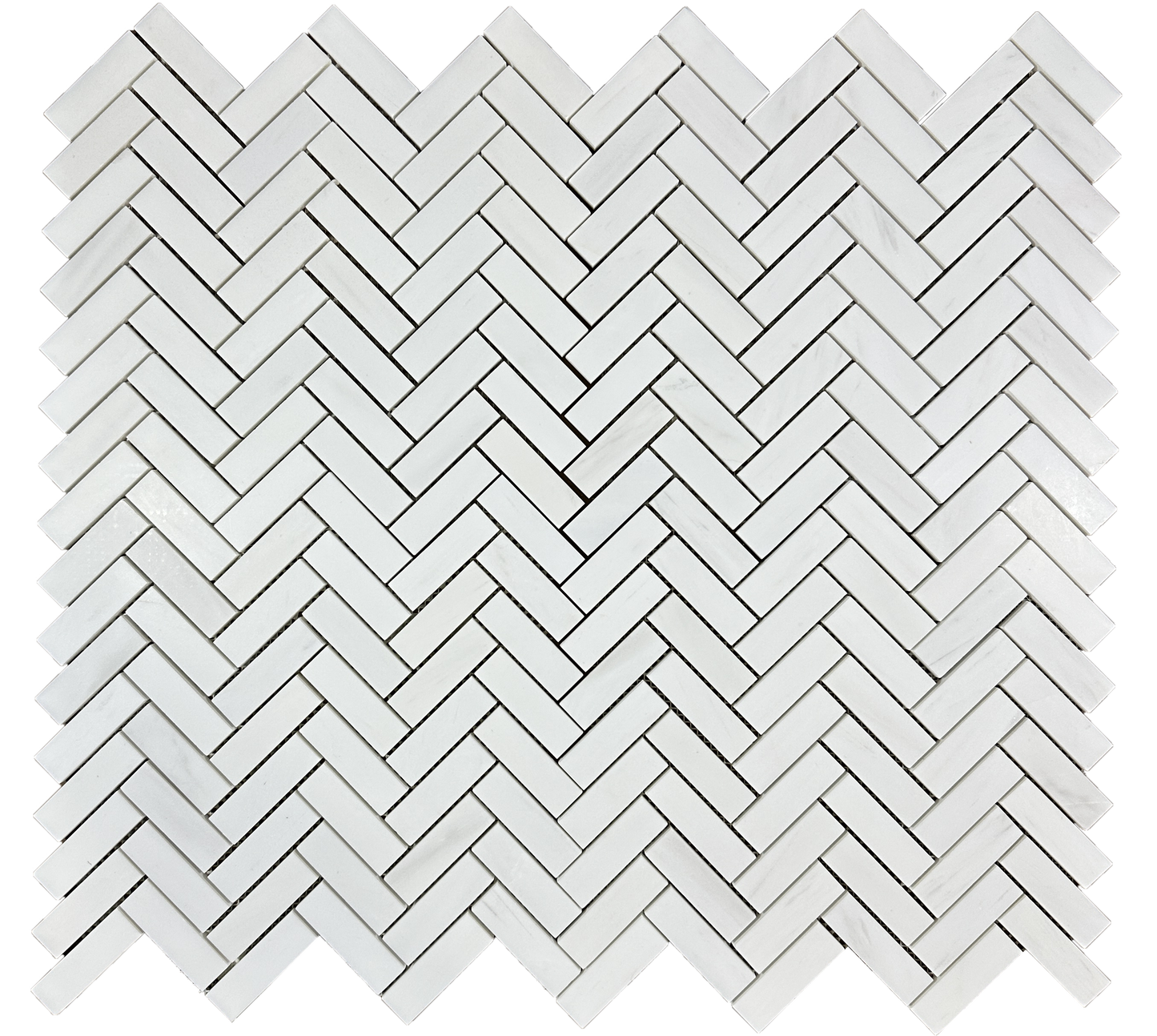 Bianco Dolomite 1" x 3" Herringbone Mosaic