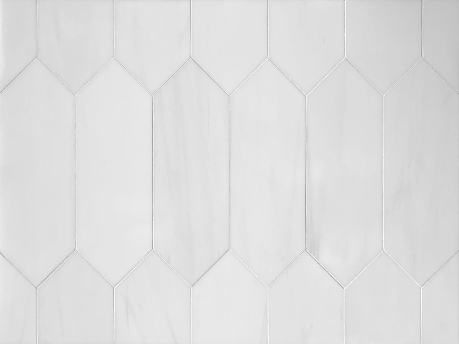 Bianco Dolomite 4"x 12" Picket Tile