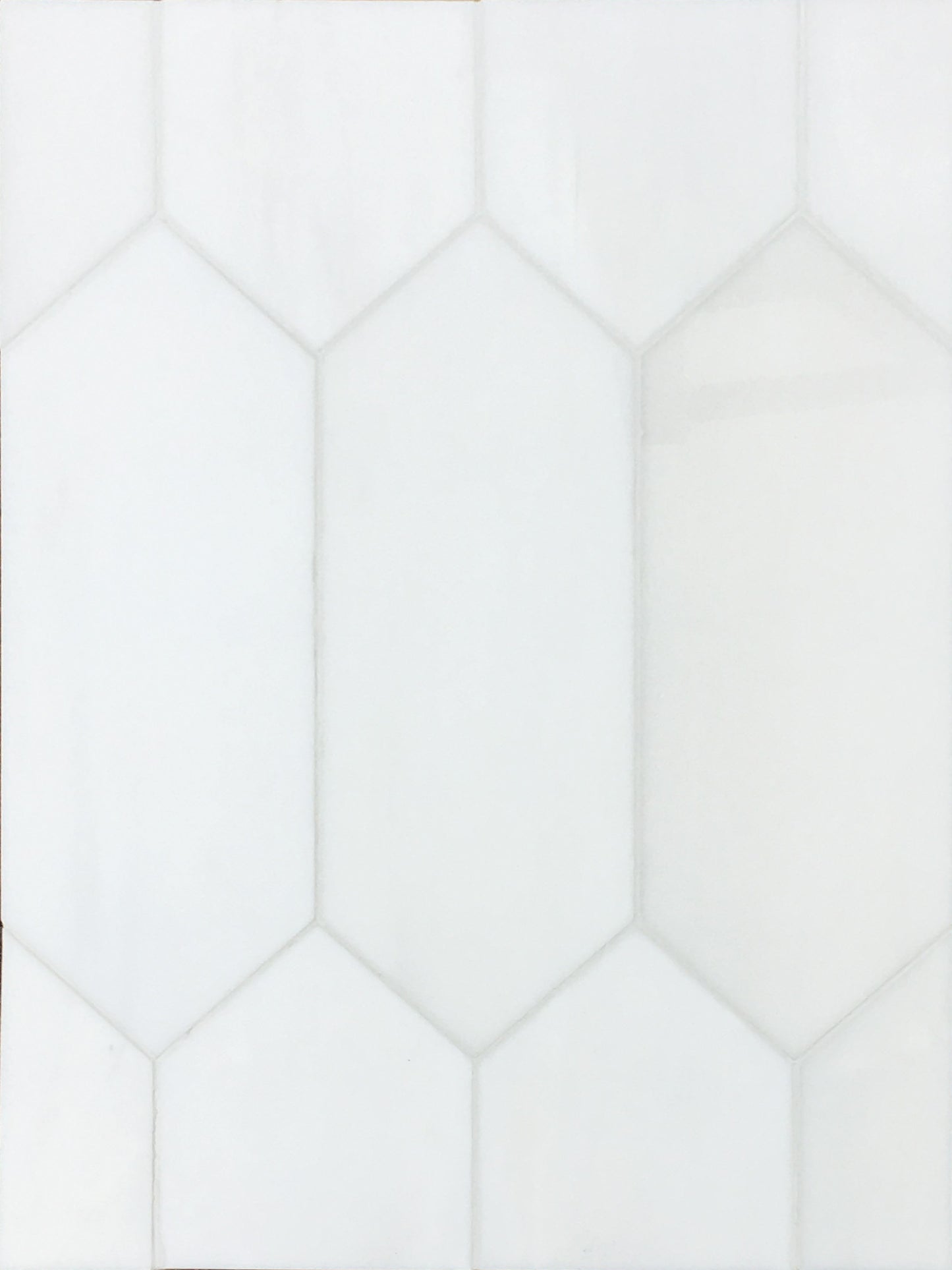 Bianco Dolomite 4"x 12" Picket Tile